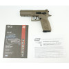 Пневматический пистолет ASG CZ P-09 FDE blowback (пулевой)