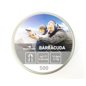 Пули Borner Barracuda 4,5 мм, 0,70 грамм, 500 штук Пули Borner Barracuda 4,5 мм, 0,70 грамм, 500 штук