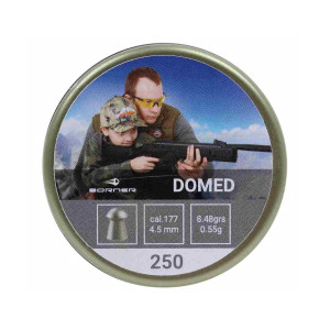 Пули Borner Domed 4,5 мм, 0,55 грамм, 250 штук