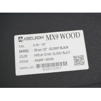 Пневматическая винтовка Aselkon MX-9 Sniper Wood (дерево, PCP, 3 Дж) 6,35 мм